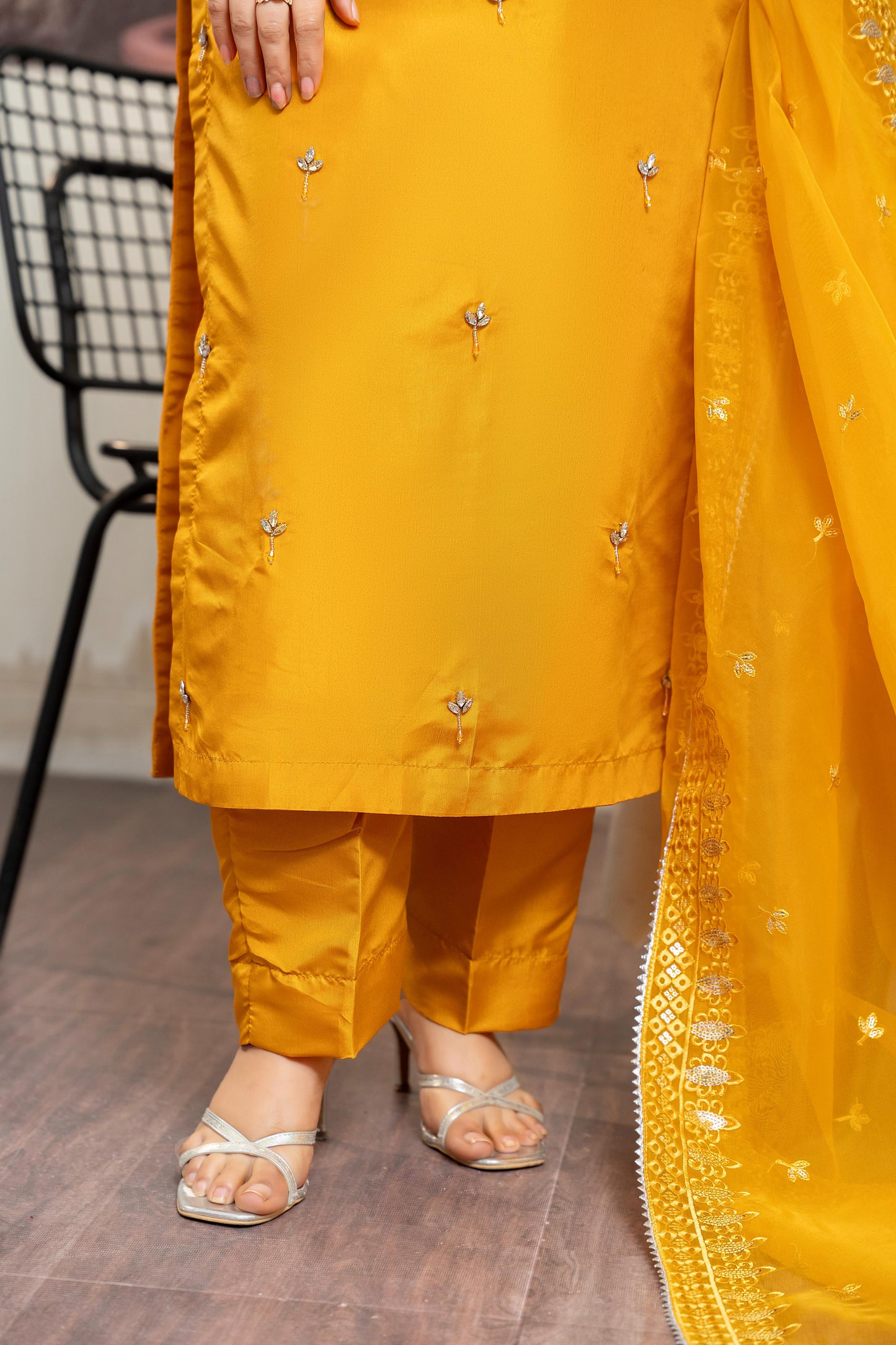 MUSTARD LONG SHIRT