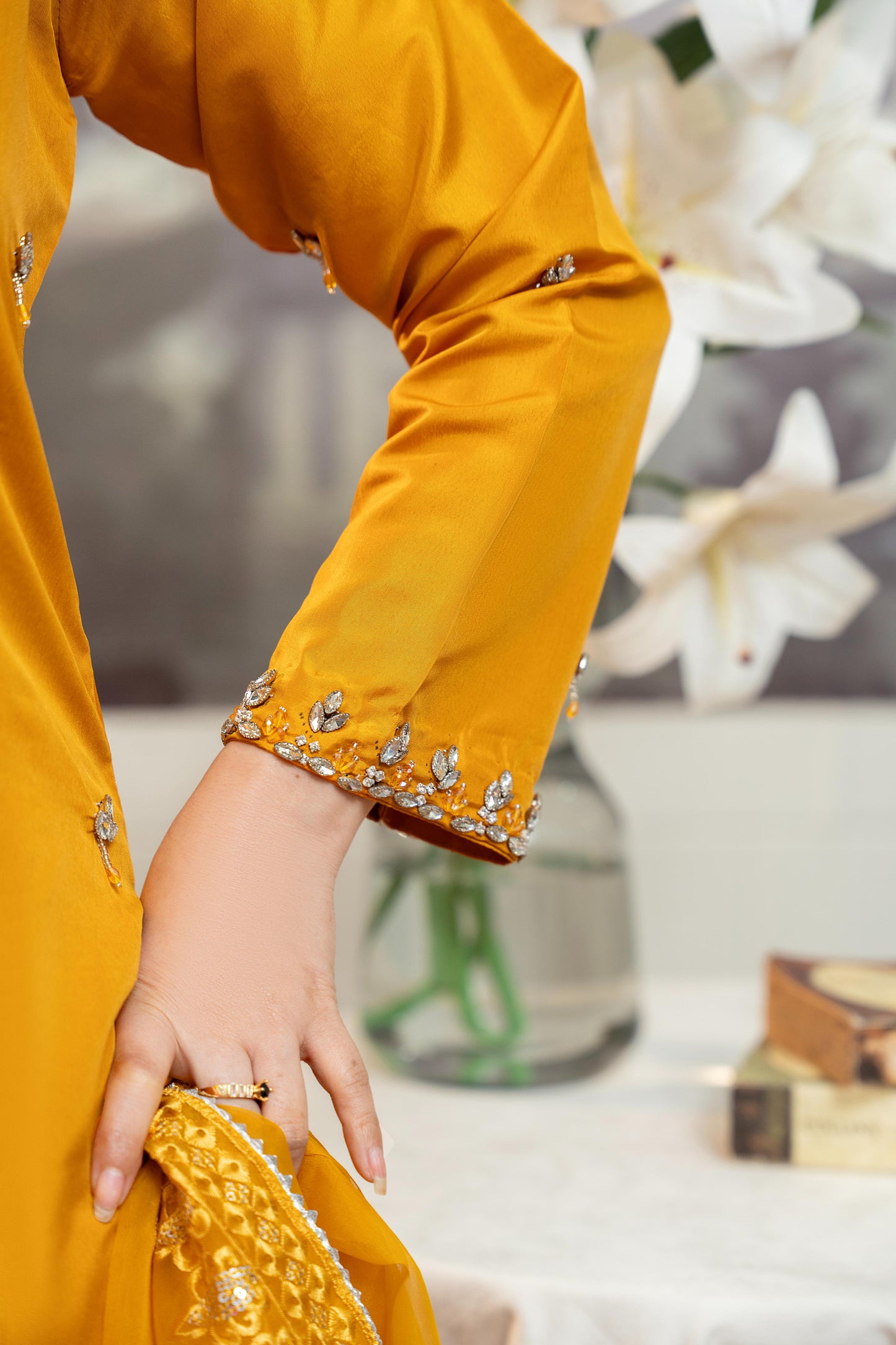 MUSTARD LONG SHIRT
