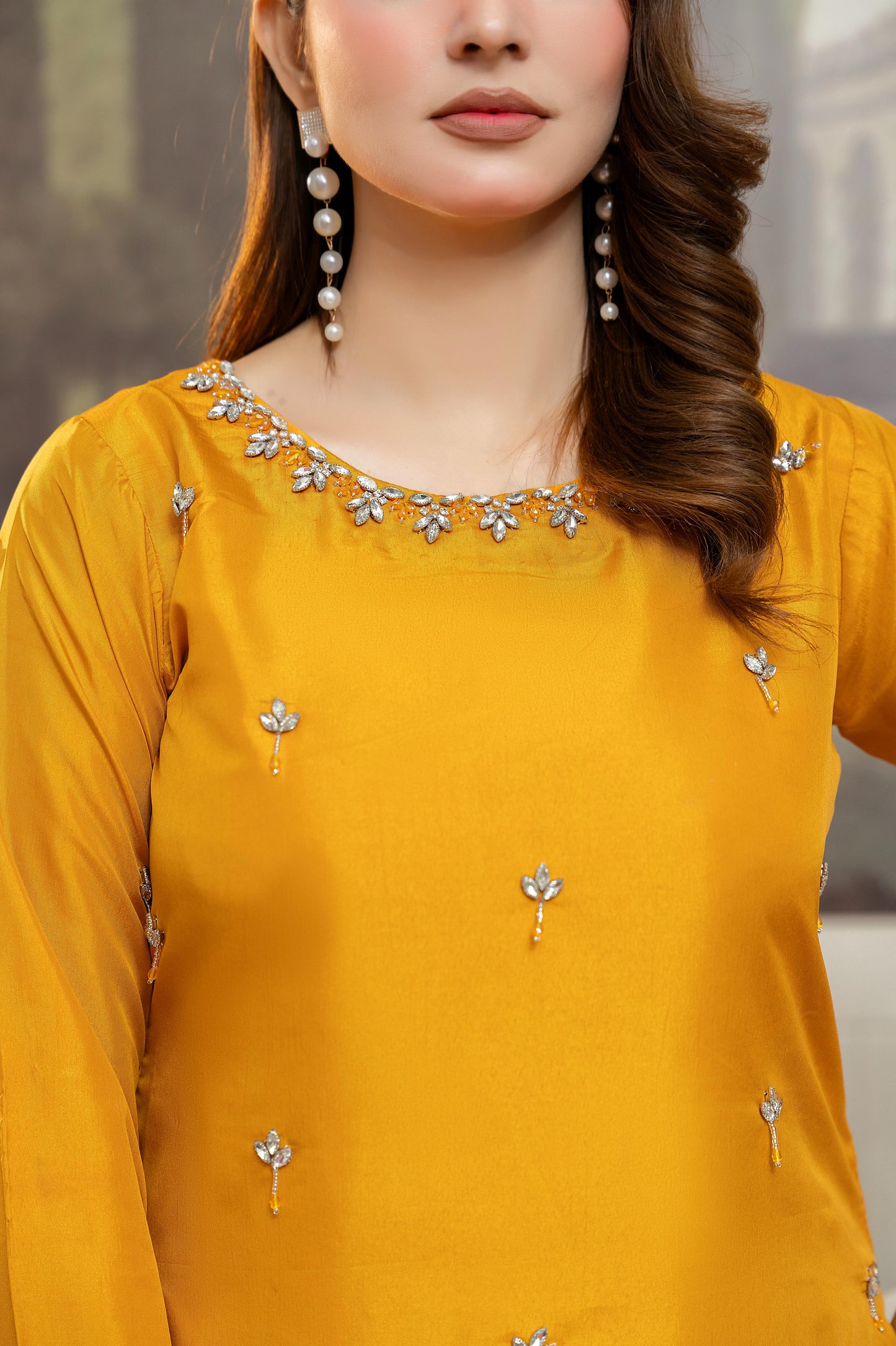 MUSTARD LONG SHIRT