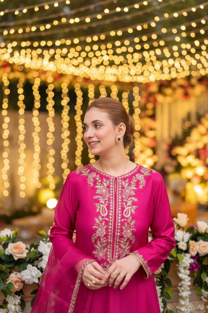 Raspberry Pink Farshi