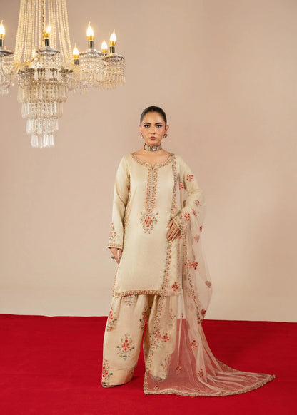 Beige Farshi Shalwar