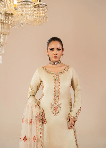 Beige Farshi Shalwar
